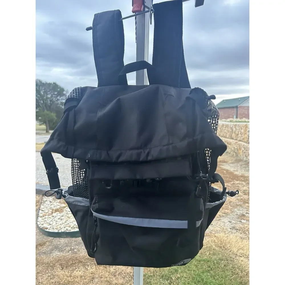 PETSWI Pet Carrier For Small Animal Black (B20O)